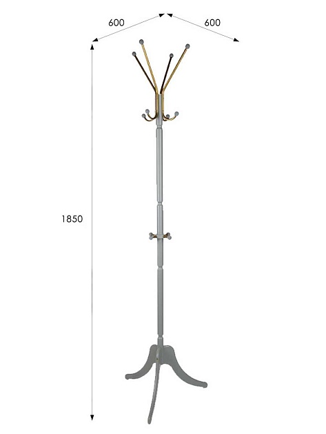 Напольная вешалка Мебелик В 32Н 006579 Фото № 3