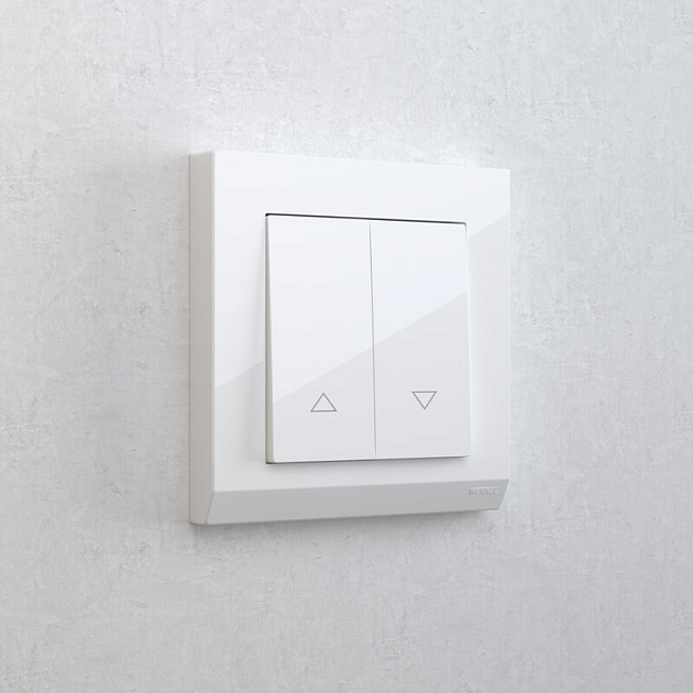 Выключатель жалюзи Werkel белый W1124501 4690389155239 Фото № 3