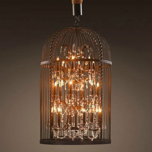 Подвесная люстра Loft IT Vintage Birdcage Loft1891/12 изображение 9 Подвесная люстра Loft IT Vintage Birdcage Loft1891/12 Фото № 9