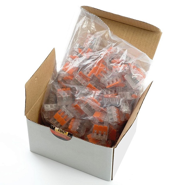 Универсальная компактная клемма 3-проводная Stekker, LD221-413 32394 изображение 2 Универсальная компактная клемма 3-проводная Stekker, LD221-413 32394 Фото № 2