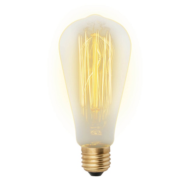 Лампа накаливания Uniel E27 60W золотистая IL-V-ST64-60/GOLDEN/E27 VW02 UL-00000482 фото 