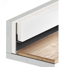 Универсальный плинтус FerGipps черный УП 40 УТ000002486 3