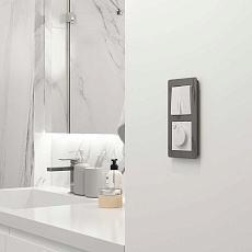 Выключатель Werkel двухклавишный W1122161 4690389191855 2