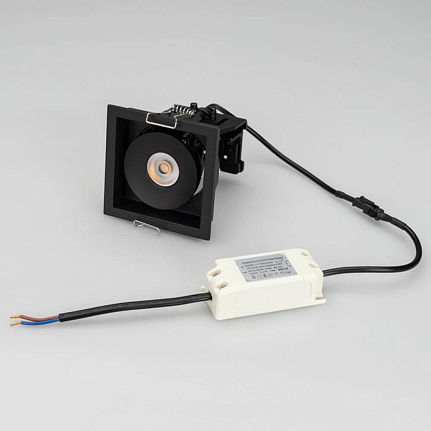 Встраиваемый светодиодный светильник Arlight CL-Simple-S80x80-9W Warm3000 028149 фото 5