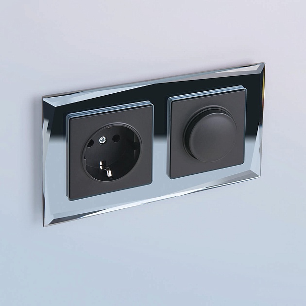 Диммер Werkel черный матовый W1142008 4690389156779 изображение 5 Диммер Werkel черный матовый W1142008 4690389156779 Фото № 5