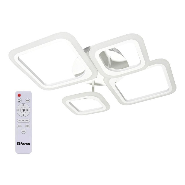 Потолочная светодиодная люстра Feron Elegance AL5940 41670 изображение 1 Потолочная светодиодная люстра Feron Elegance AL5940 41670 Фото № 1