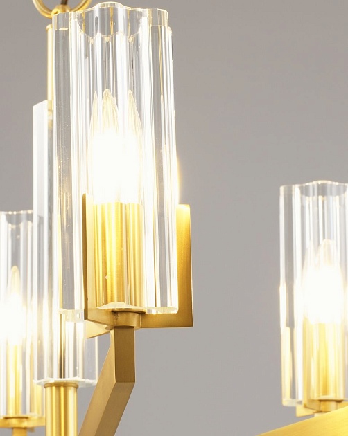 Подвесная люстра Moderli Brass V11074-6P изображение 5 Подвесная люстра Moderli Brass V11074-6P Фото № 5