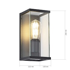 Уличный настенный светильник ST Luce Gross SL9019.701.01 2