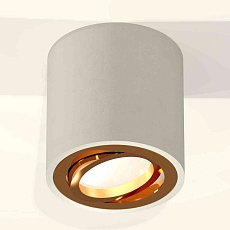 Комплект накладного светильника Ambrella light Techno Spot XS7533004 SGR/PYG серый песок/золото желтое полированное (C7533, N7004) 2