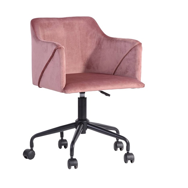 Поворотное кресло Stool Group Jamal розовый JAMAL PINK фото 