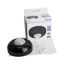 Датчик движения 1200W 6m 120°(гориз.) 360°(верт.) Feron SEN5/LX20B 51516 1