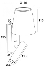 Бра Deko-Light Alwa I 341228 1