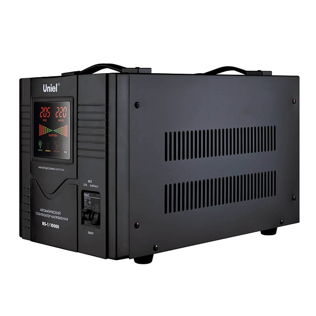 Стабилизатор напряжения Uniel 10000ВА RS-1/10000 03114 Фото № 1