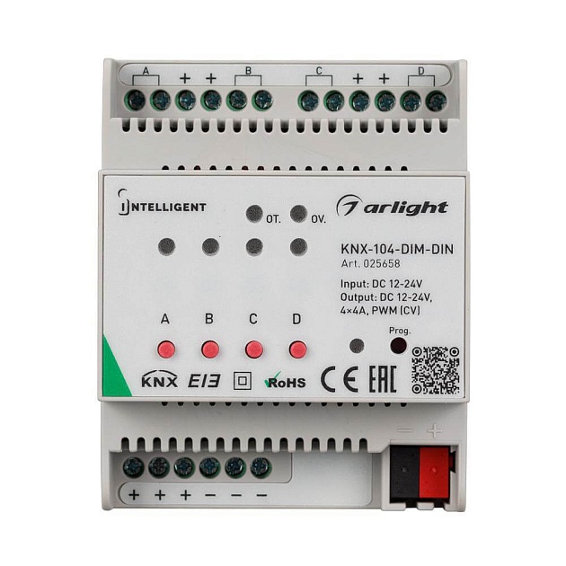 Диммер Arlight KNX-104-Dim-DIN 025658 изображение 3 Диммер Arlight KNX-104-Dim-DIN 025658 Фото № 3