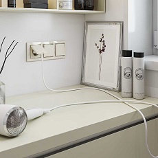 Выключатель Werkel одноклавишный проходной слоновая кость W1112003 4690389155567 2