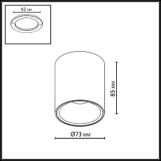 Потолочный светильник Odeon Light HIGHTECH 7137/12CL 4