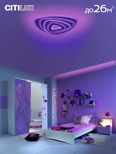 Потолочный светодиодный светильник Citilux Триест Смарт CL737A35E изображение 16 Потолочный светодиодный светильник Citilux Триест Смарт CL737A35E Фото № 16