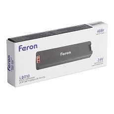Трансформатор электронный для светодиодной ленты 300W 12V IP67 (драйвер), LB007 Feron 53144 1