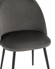 Кухонный стул Stool Group Фолио велюр тёмно-серый AV 451-Cst-08 1