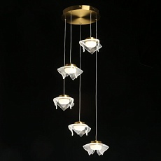 Подвесная светодиодная люстра De Markt Ауксис 7 722012205 1