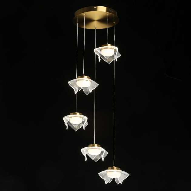 Подвесная светодиодная люстра De Markt Ауксис 7 722012205 Фото № 2