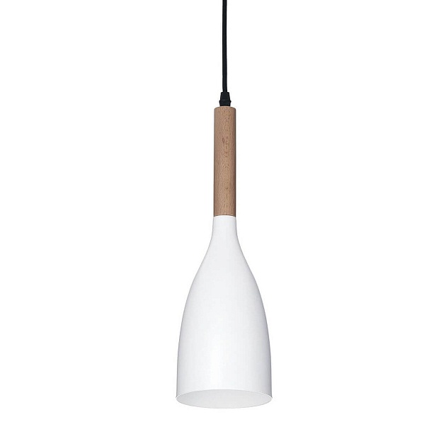 Подвесной светильник Ideal Lux Manhattan SP1 Bianco 110745 изображение 1 Подвесной светильник Ideal Lux Manhattan SP1 Bianco 110745 Фото № 1