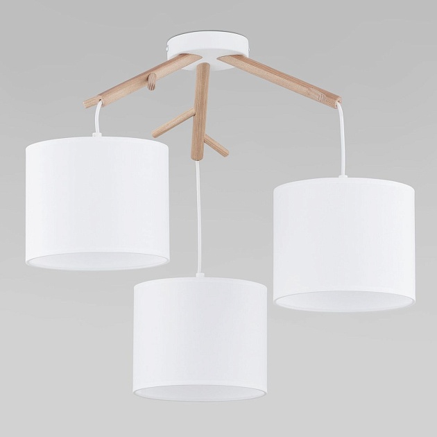 Подвесная люстра TK Lighting 6553 Albero White Фото № 1