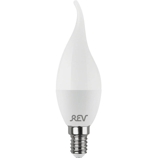 Лампа светодиодная REV FC37 Е14 5W 2700K свеча на ветру 32276 4 фото 2