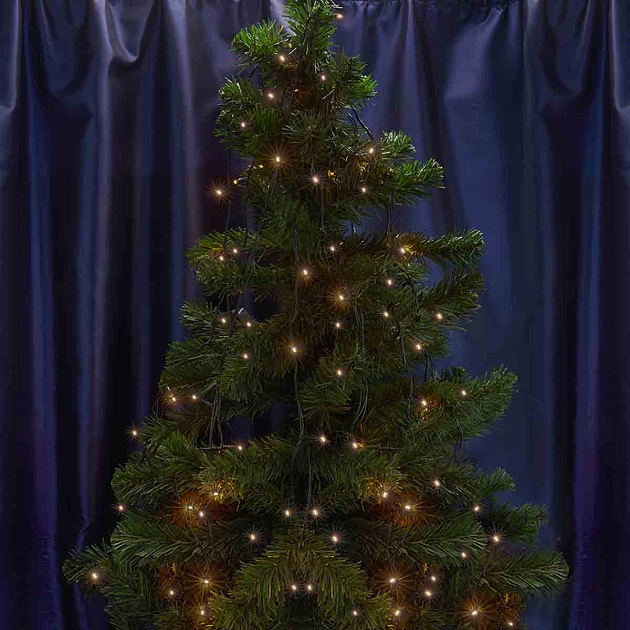 Светодиодная гирлянда Feron Линейная 230V 3300K теплый белый с мерцанием CL06 26779 Фото № 3