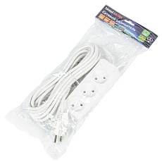 Удлинитель Uniel Ultra 3гн х 5м б/з S-CU3-5 White UL-00009984 2