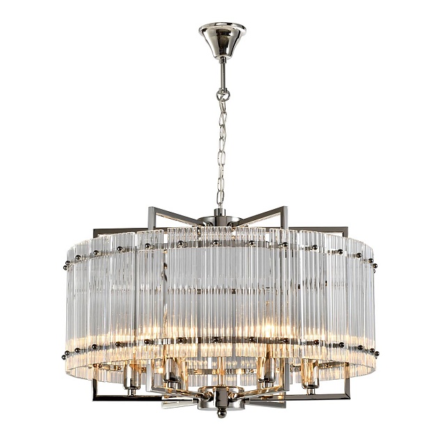 Подвесная люстра iLamp Silverstone P9503-6 NIC Фото № 1