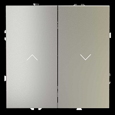 Выключатель встраиваемый Voltum S70 для жалюзи 10А шелк VLS020704 4