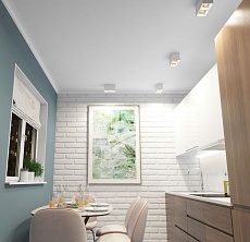 Накладной светильник Denkirs DK3085-WH+BR 1