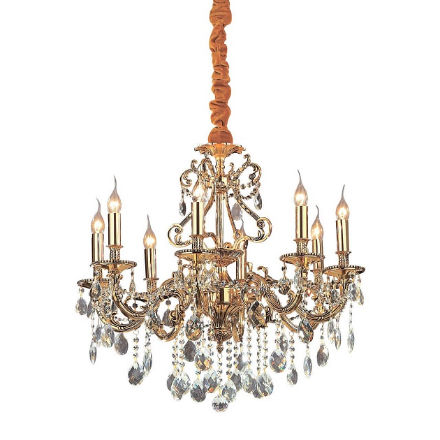 Подвесная люстра Ideal Lux Gioconda SP8 Oro 060514 Фото № 1