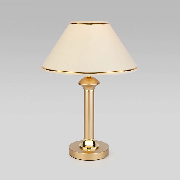Настольная лампа Eurosvet Lorenzo 60019/1 перламутровое золото фото 
