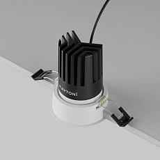 Встраиваемый светильник Maytoni Technical Dip DL117-15W-4K-W 1