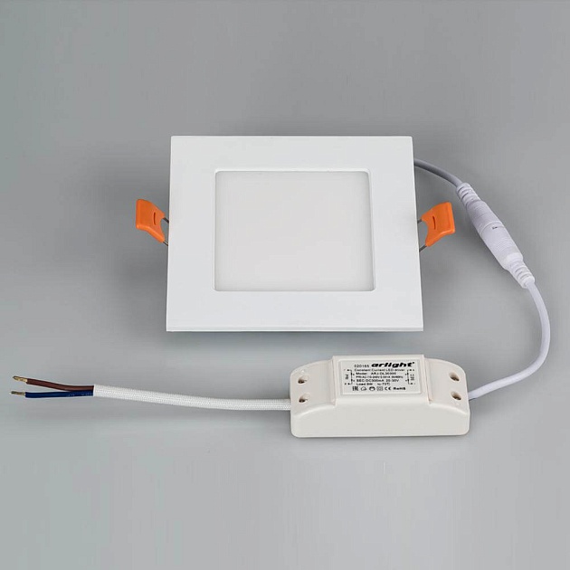 Встраиваемый светодиодный светильник Arlight DL-120x120M-9W Day White 020126 фото 4