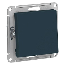 Переключатель одноклавишный проходной Systeme Electric AtlasDesign 10A 250V изумруд ATN000861