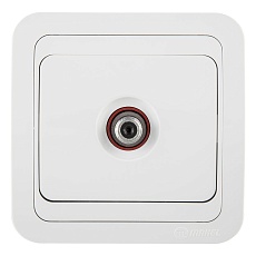 Розетка сателитная проходная Makel Mimoza 12133