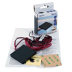 Датчик движения руки скрытый диммируемый черный Feron SEN33H 120W 12-24V 51997 2