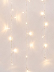 Светодиодная гирлянда Uniel бахрома 220V теплый белый ULD-B1805-048/DTA Warm White IP20 UL-00005274 3