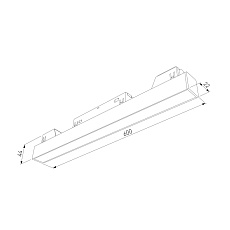 Трековый светодиодный светильник Elektrostandard Slim Magnetic 85002/01 a059183 1