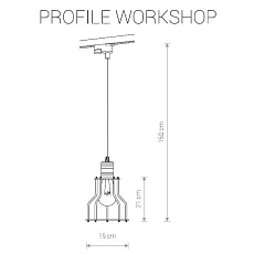 Трековый светильник Nowodvorski Profile Workshop 9427 1