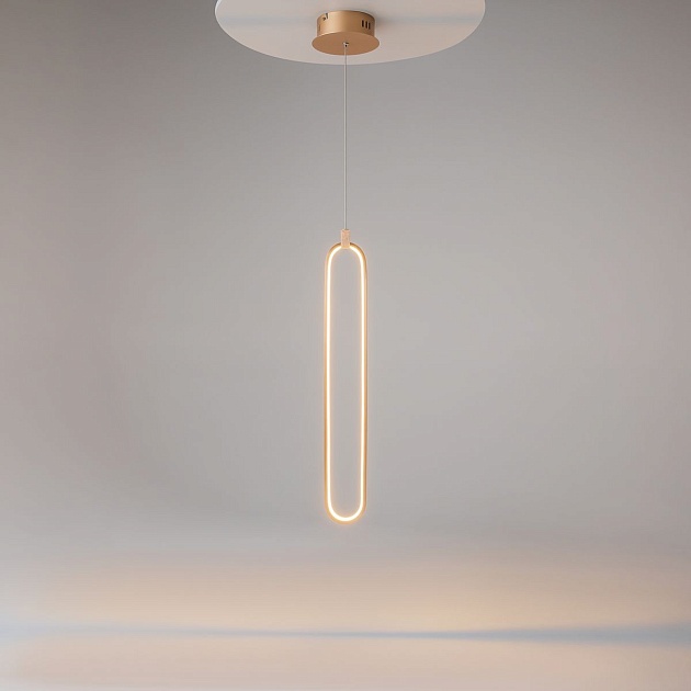 Подвесной светодиодный светильник Maytoni Chain MOD017PL-L13G изображение 7 Подвесной светодиодный светильник Maytoni Chain MOD017PL-L13G Фото № 7