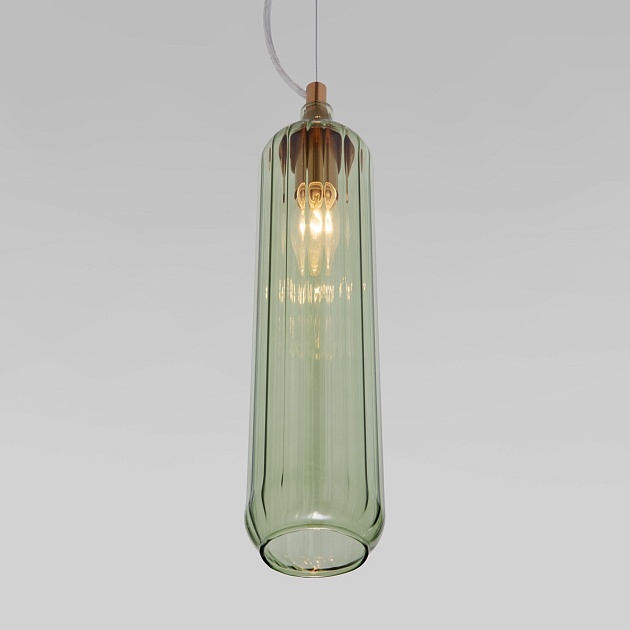 Подвесной светильник Eurosvet Siesta 50252/1 зеленый изображение 2 Подвесной светильник Eurosvet Siesta 50252/1 зеленый Фото № 2