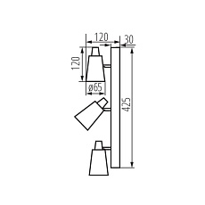 Спот Kanlux SEMPRA EL-3I B-SR 33095 2