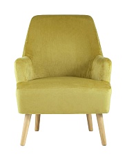 Кресло Stool Group Хантер велюр горчичный HUTTER GINGER 1