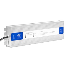 Блок питания герметичный компактный  ELF, 12В, 300Вт, металл, IP67 ELF-12300С-PT