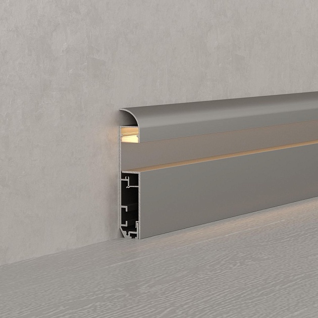 Профиль Arlight Plintus-H80-2000 Anod 046390 изображение 3 Профиль Arlight Plintus-H80-2000 Anod 046390 Фото № 3