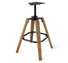 Барный стул Sheffilton SHT-ST35/S93 кофейный ликер/браш.коричневый/черный 1539798901 5